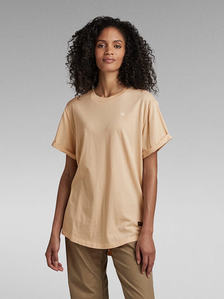 G-Star Koszulka w kolorze beżowym rozmiar: L