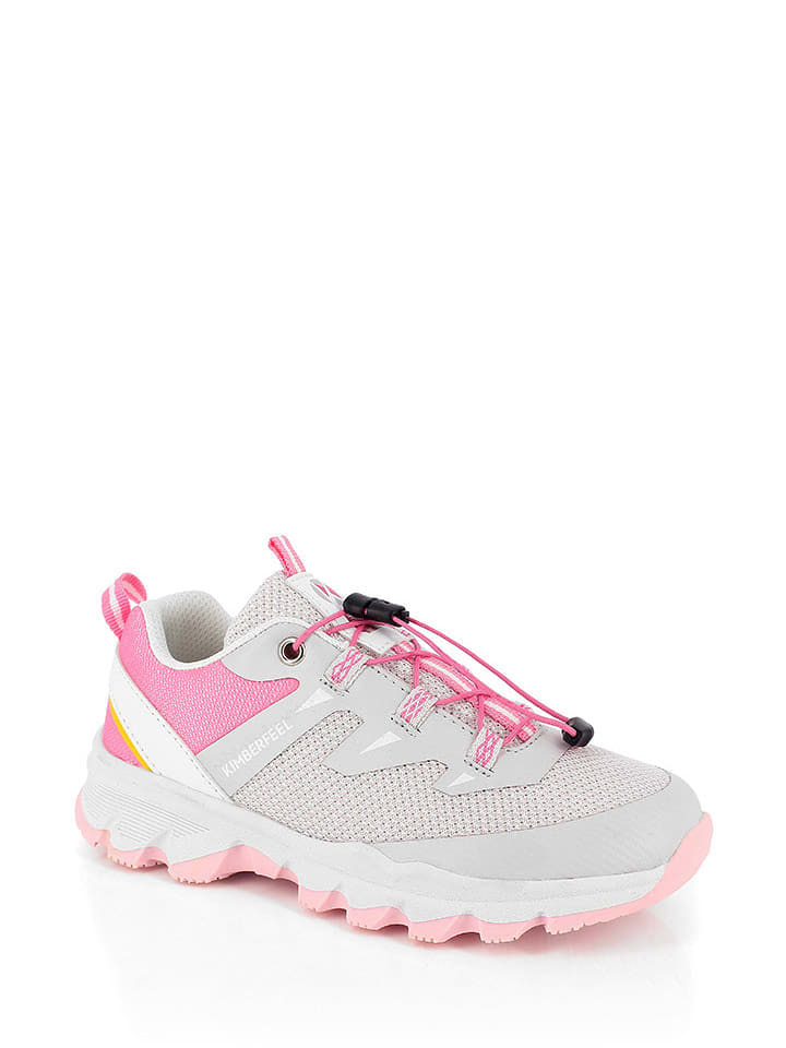 Kimberfeel Buty trekkingowe "Lilian" w kolorze biało-jasnoróżowym rozmiar: 37
