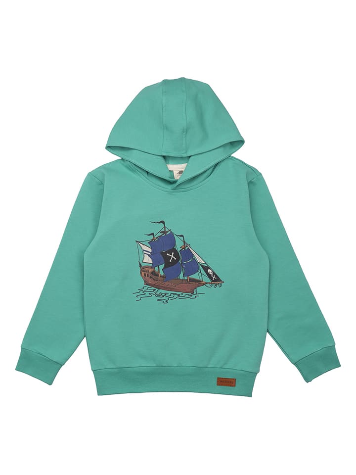 Walkiddy Bluza w kolorze turkusowym rozmiar: 122