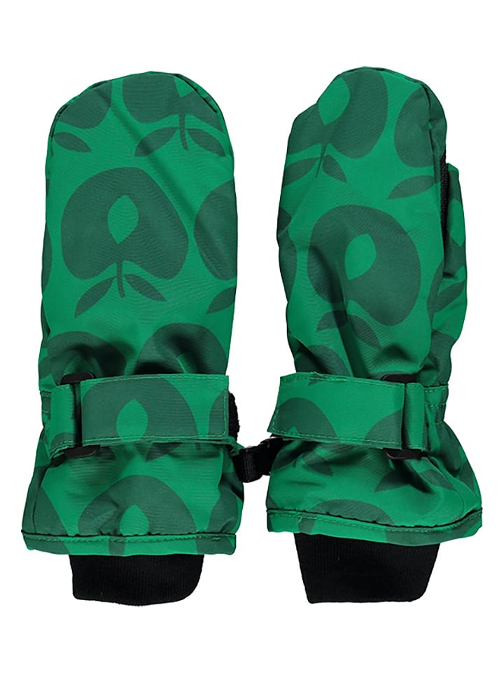Småfolk Rękawiczki zimowe w kolorze zielonym rozmiar: 56-92