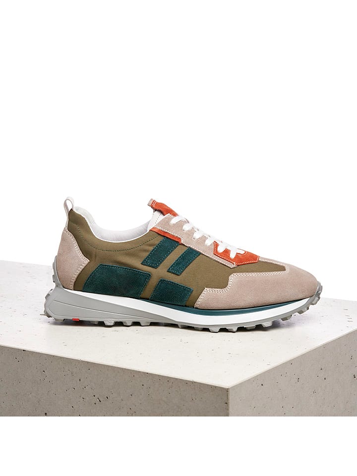 LLOYD Sneakersy w kolorze szarobrązowo-pomarańczowym rozmiar: 43