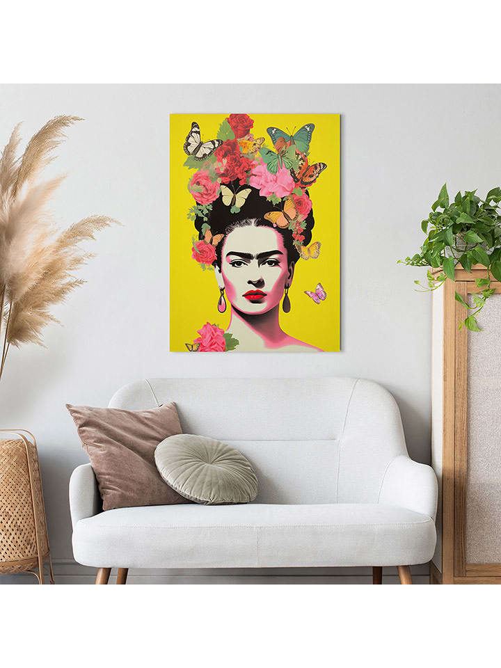 Orangewallz Druk "Frida Pop Art" na płótnie rozmiar: 50x70 cm