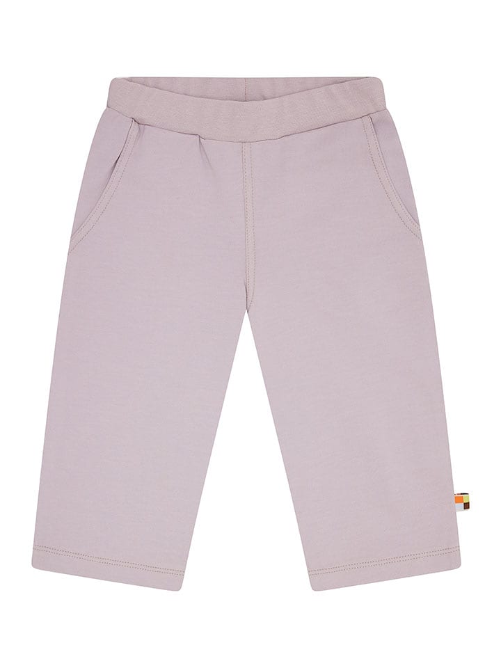 loud + proud Spodnie dresowe w kolorze jasnoróżowym rozmiar: 122/128