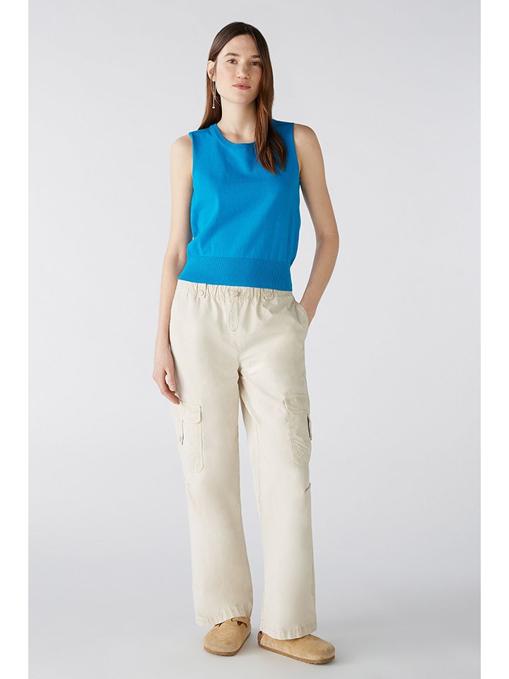 Oui Bezrękawnik w kolorze niebieskim rozmiar: 34