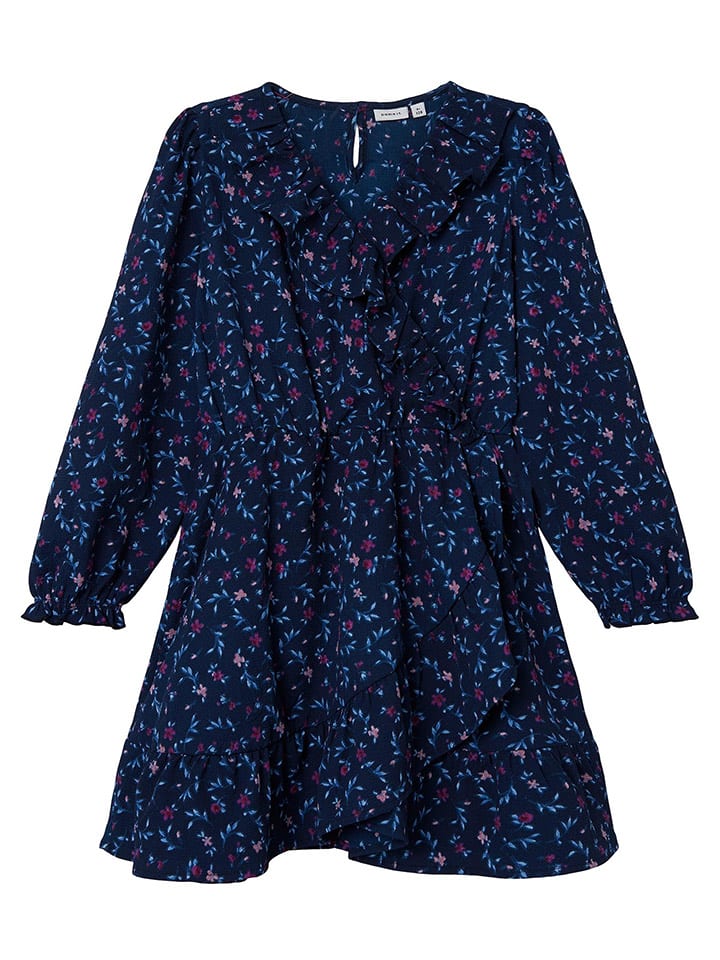 name it Sukienka "Sitinku" w kolorze granatowym rozmiar: 116