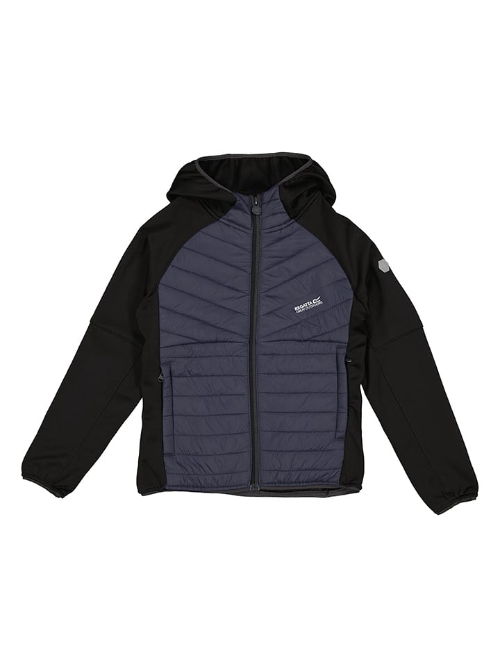 Kurtka hybrydowa "Kielder Hybrid VI" w kolorze czarno-antracytowym