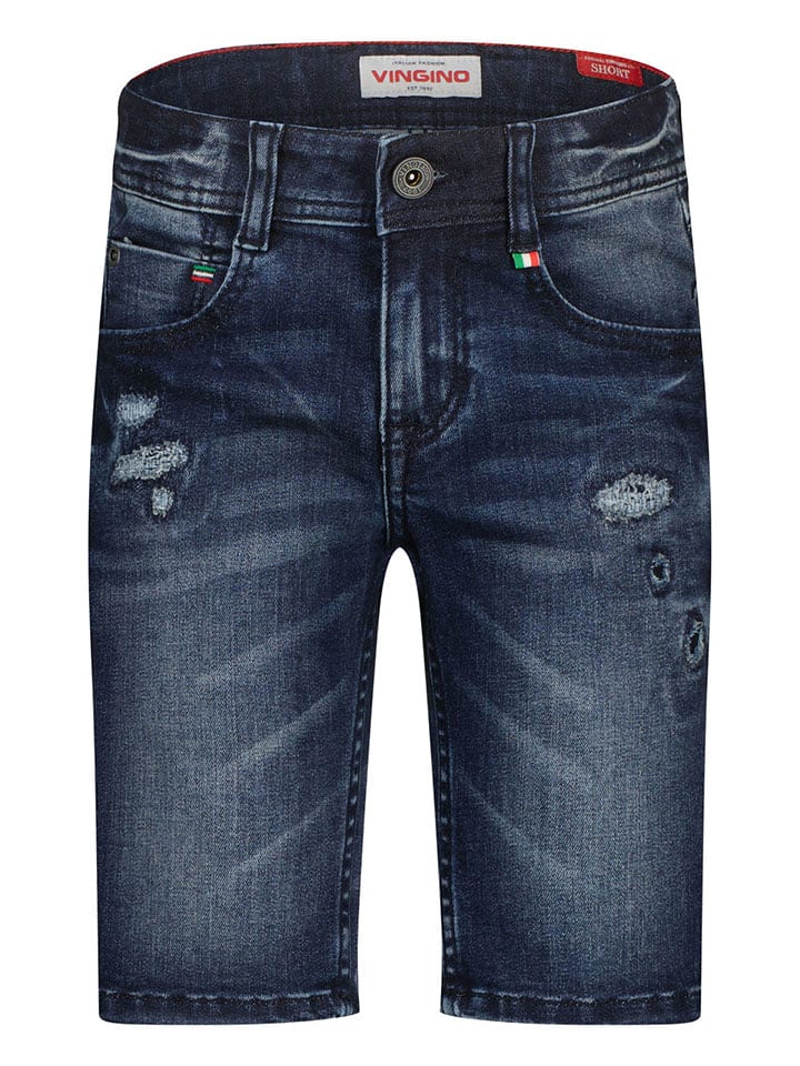 Vingino Szorty dżinsowe "Curzio" w kolorze granatowym rozmiar: 176
