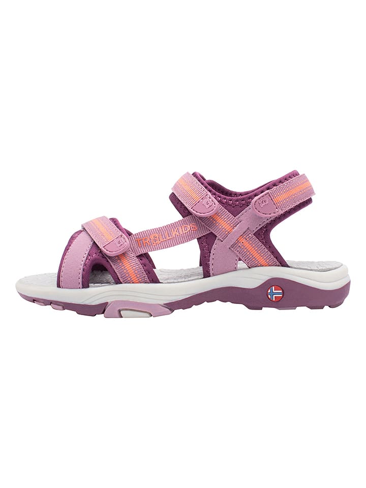 Sandały "Preikestolen" w kolorze jasnoróżowym