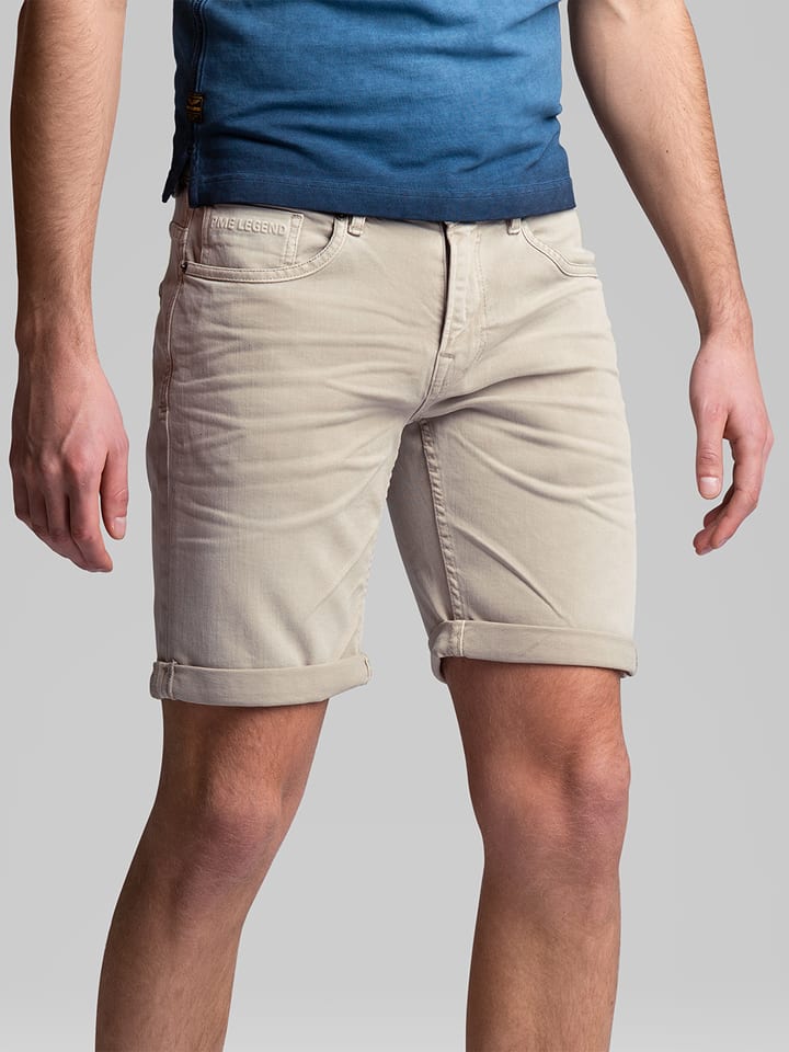 Bermudy w kolorze beżowym