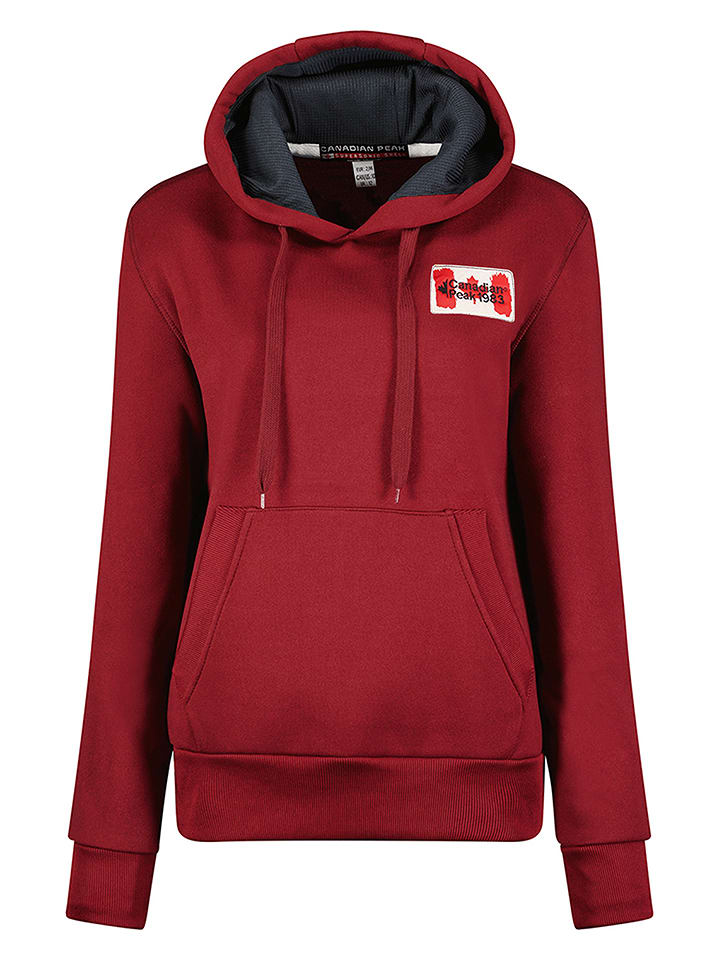 Canadian Peak Bluza "Genifeak" w kolorze bordowym rozmiar: L
