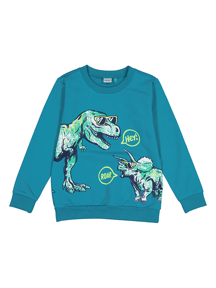 lamino Bluza w kolorze niebieskim rozmiar: 146