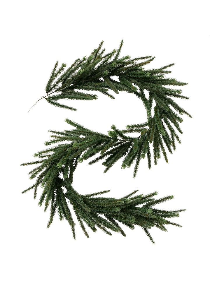 Boltze Sztuczna girlanda roślinna "Sosna" w kolorze zielonym - dł. 202 cm rozmiar: onesize