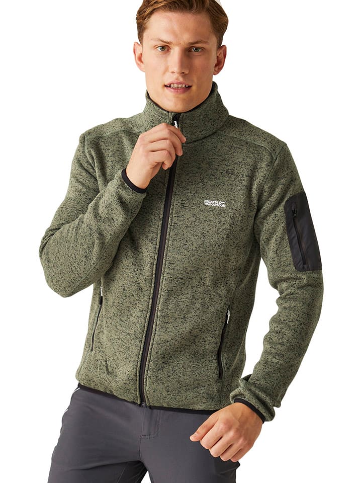 Regatta Kurtka polarowa "Newhill" w kolorze zielonym rozmiar: XL