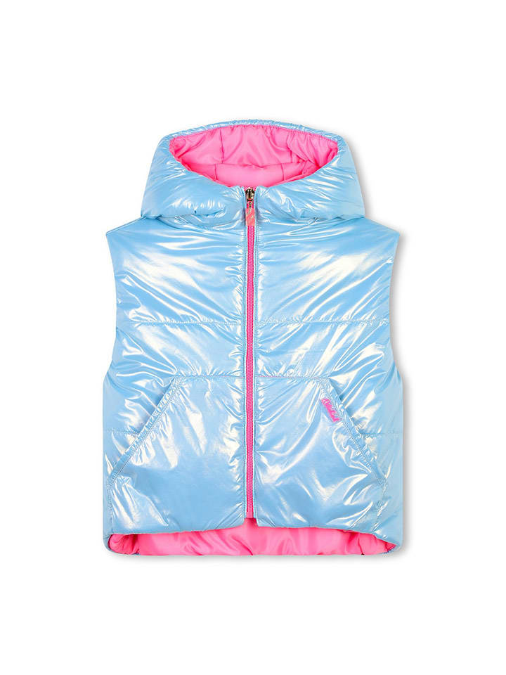 Billieblush Kamizelka pikowana w kolorze błękitnym rozmiar: 152