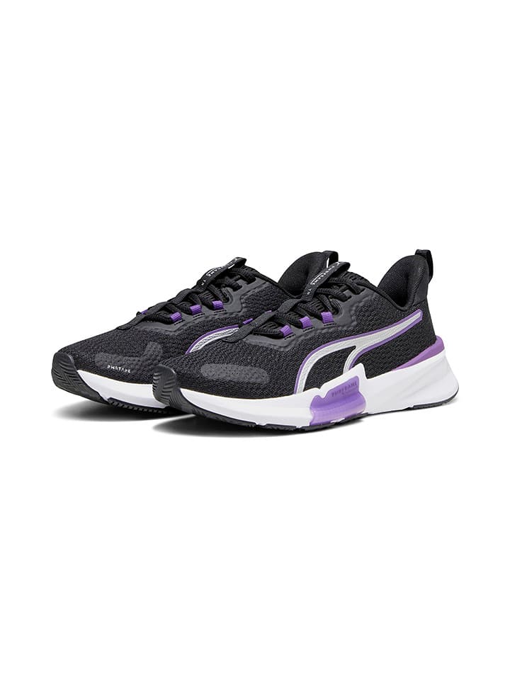 Puma Sneakersy "PWRFrame TR 2" w kolorze czarno-fioletowym rozmiar: 40