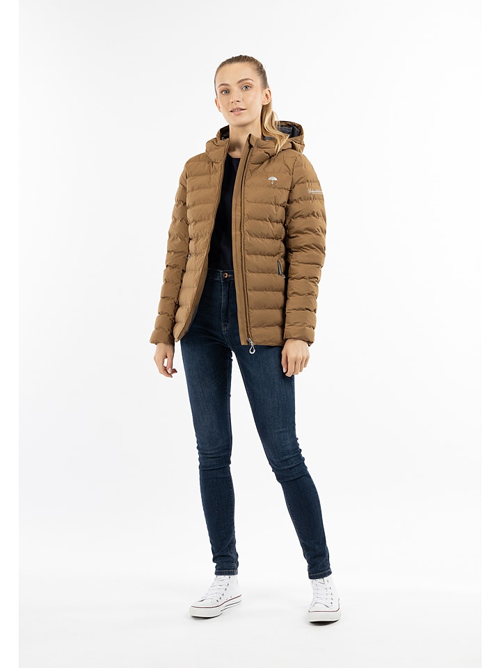 Schmuddelwedda Kurtka pikowana w kolorze jasnobrązowym rozmiar: M