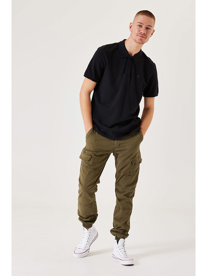 Garcia Koszulka polo w kolorze czarnym rozmiar: S