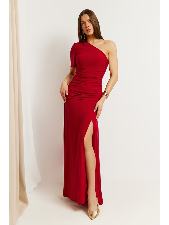 made of emotion Sukienka w kolorze czerwonym rozmiar: S