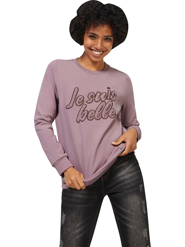 Heine Bluza w kolorze szaroróżowym rozmiar: 44