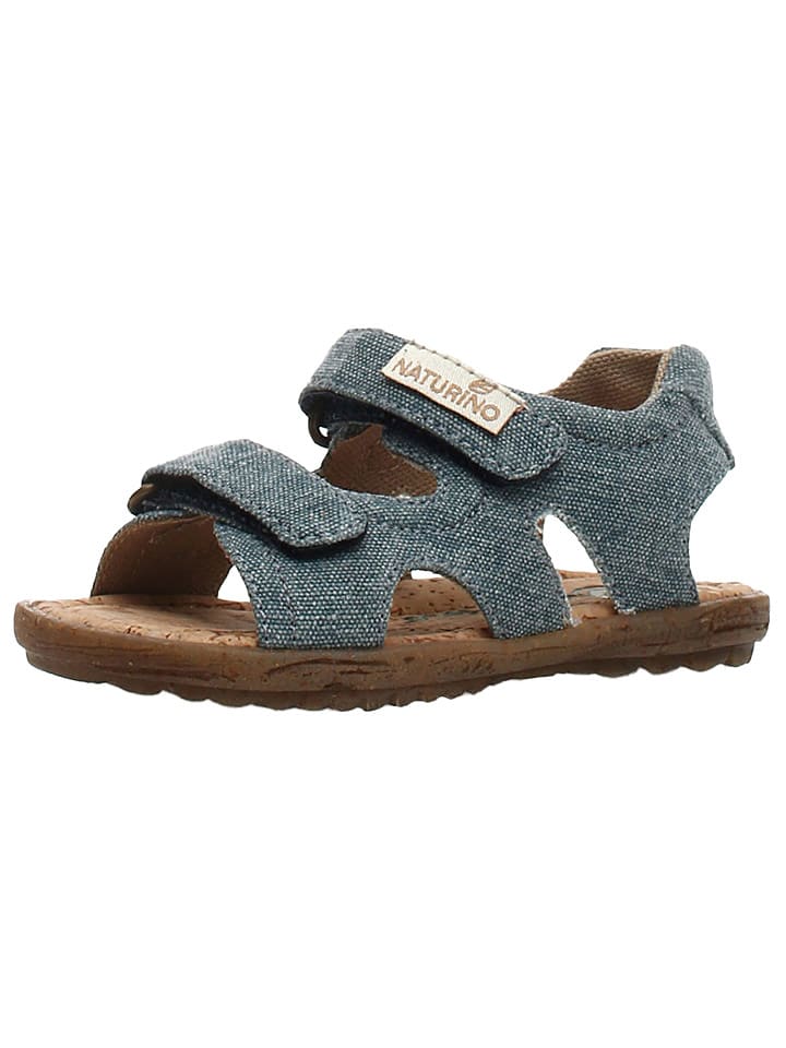 Naturino Sandały "Sky organic" w kolorze niebieskim rozmiar: 29
