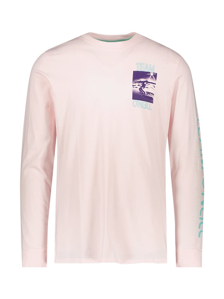 Koszulka "Team O'Neill" w kolorze jasnoróżowym