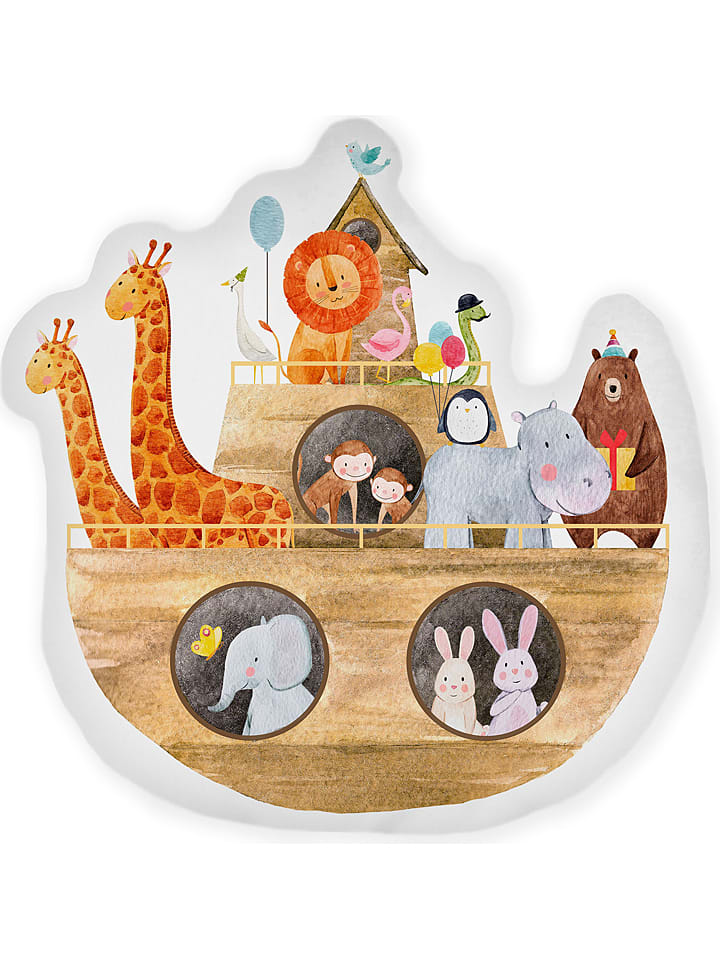 The Wild Hug Poduszka "Noah's Ark" ze wzorem - 42 x 21 cm rozmiar: onesize