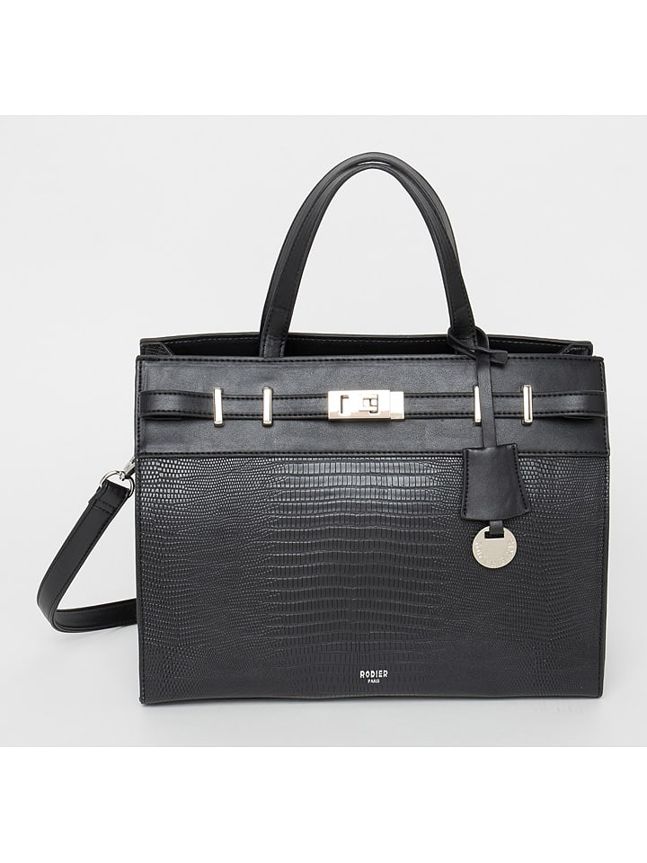 Rodier Torebka "Poeme" w kolorze czarnym - 32 x 25 x 14 cm rozmiar: onesize