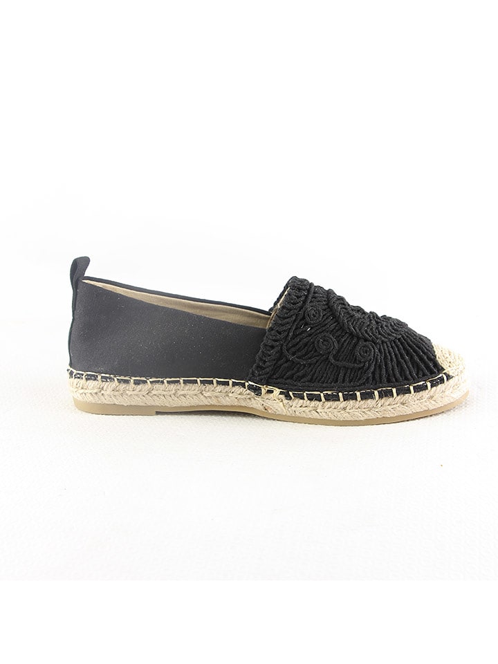 Super Mode by Belle Women Espadryle w kolorze czarnym rozmiar: 36