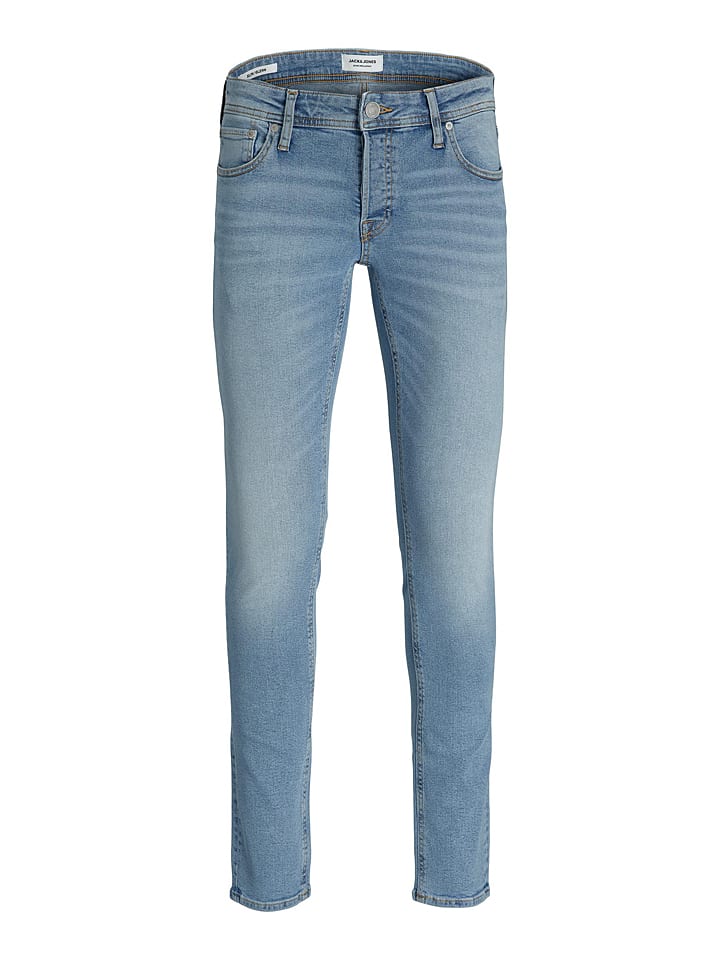 Dżinsy "Glenn" - Slim fit - w kolorze błękitnym