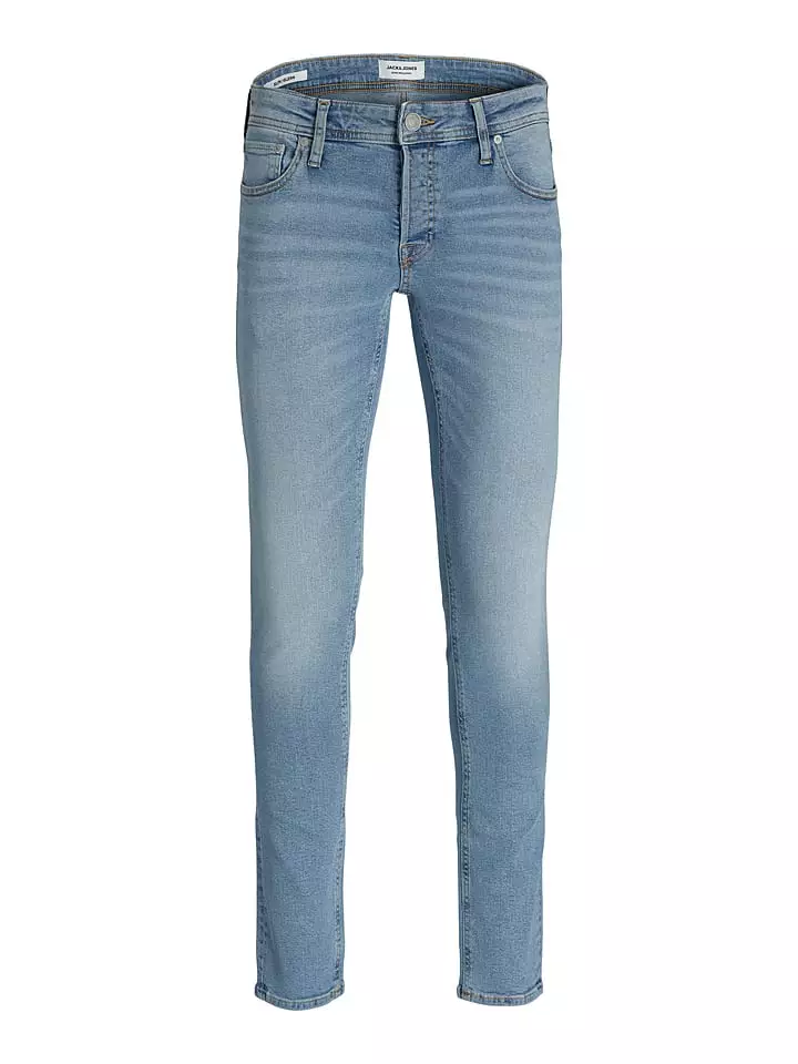 Dżinsy "Glenn" - Slim fit - w kolorze błękitnym