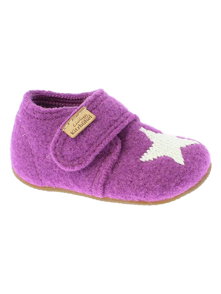Living Kitzbühel Kapcie w kolorze fioletowym rozmiar: 26