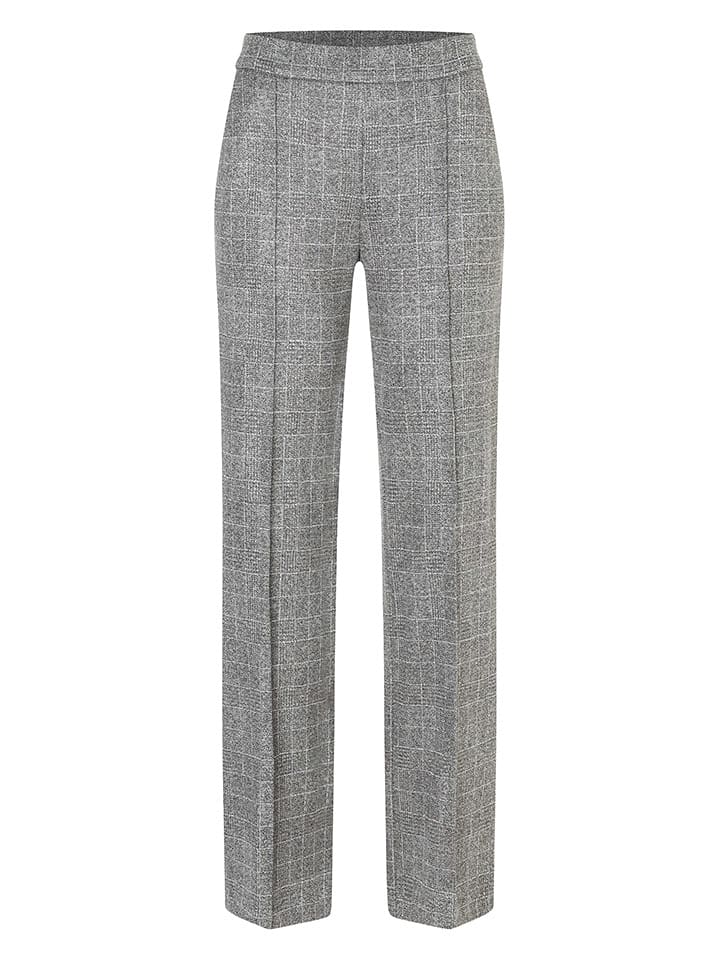 MAC Spodnie "Chiara" w kolorze szarym rozmiar: 34/L32