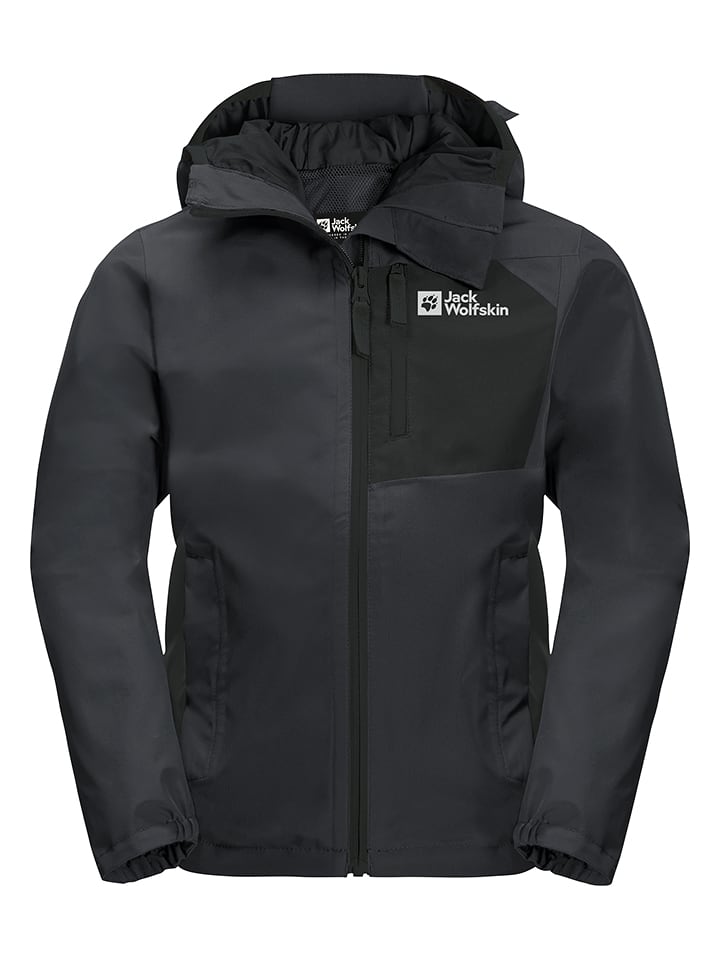 Jack Wolfskin Kurtka funkcyjna "Active Hike" w kolorze czarnym rozmiar: 164