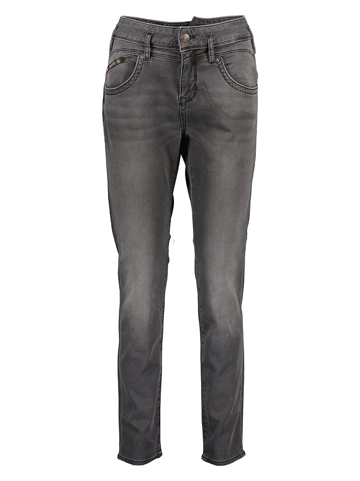 Herrlicher Dżinsy - Skinny fit - w kolorze szarym rozmiar: W27/L30