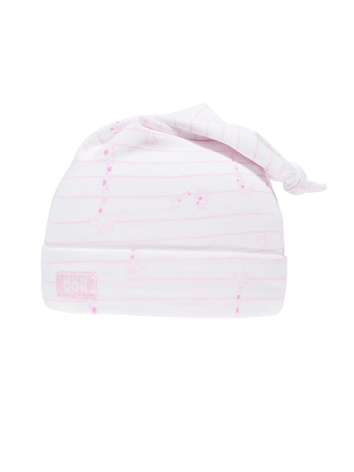 Döll Czapka beanie w kolorze jasnoróżowym rozmiar: 43 cm