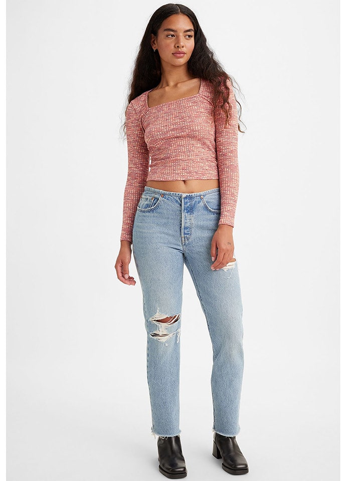 Levi´s Dżinsy "501" - Regular fit - w kolorze błękitnym rozmiar: W29/L32