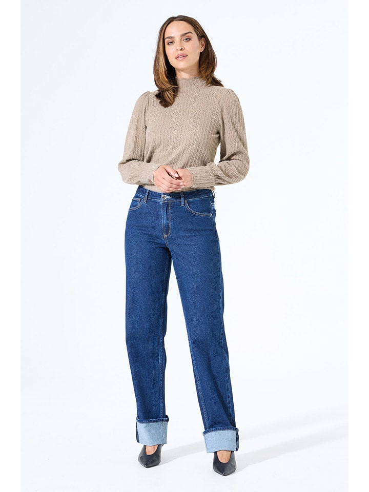 Garcia Bluzka w kolorze szarobrązowym rozmiar: XS