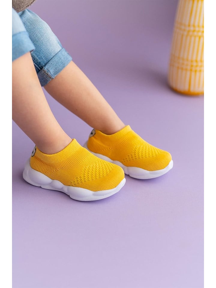 First Step Slippersy w kolorze żółtym rozmiar: 25