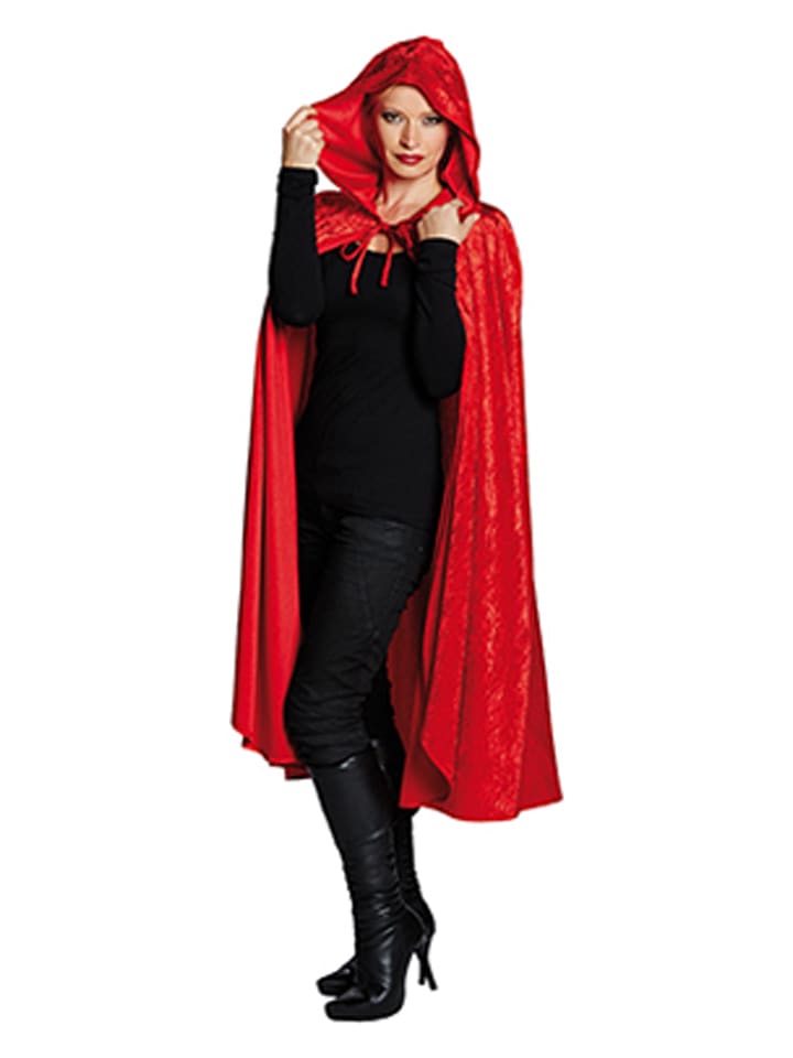 amscan Peleryna kostiumowa w kolorze czerwonym rozmiar: XL