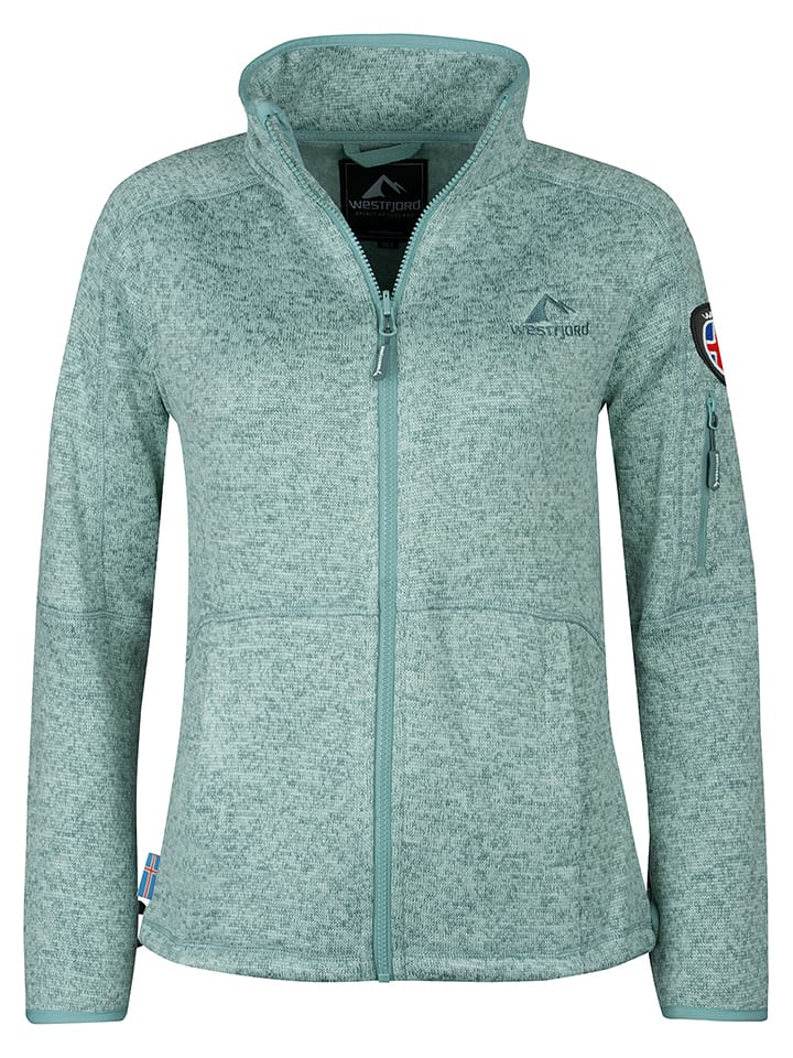 Westfjord Kurtka polarowa "Katla" w kolorze turkusowym rozmiar: XS