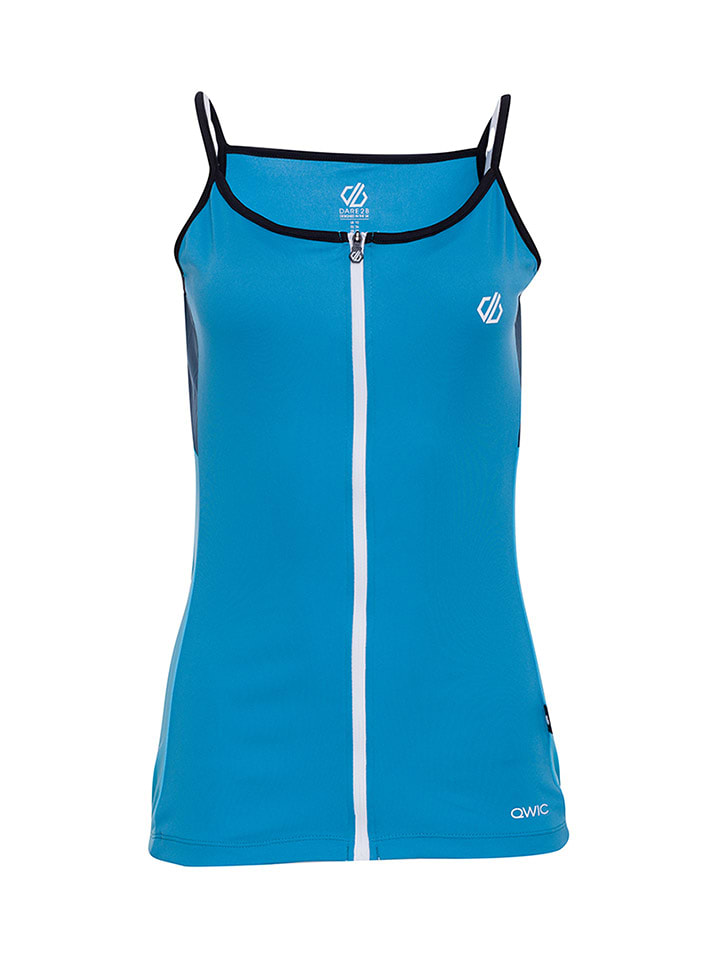 Dare 2b Top funkcyjny "Regale II Vest" w kolorze turkusowo-czarnym rozmiar: 38