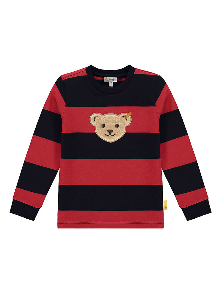 Bluza w kolorze czerwono-granatowym