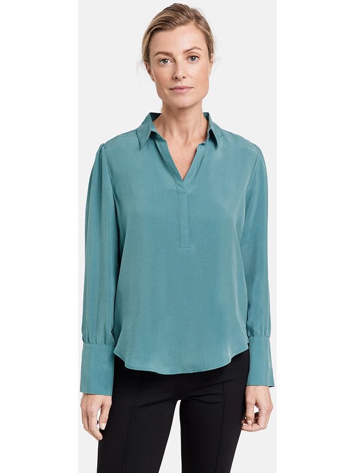 Gerry Weber Bluzka w kolorze turkusowym rozmiar: 44