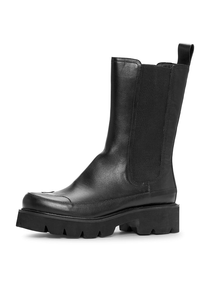 Ilse Jacobsen Skórzane sztyblety w kolorze czarnym rozmiar: 41