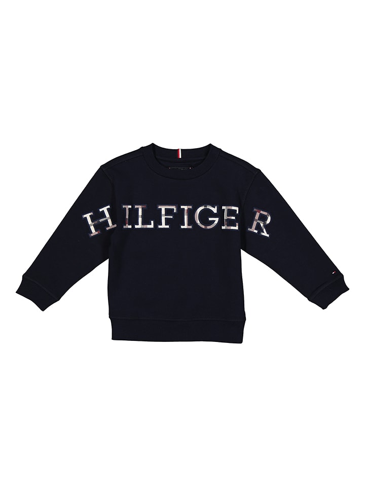 Tommy Hilfiger Bluza w kolorze czarnym rozmiar: 122