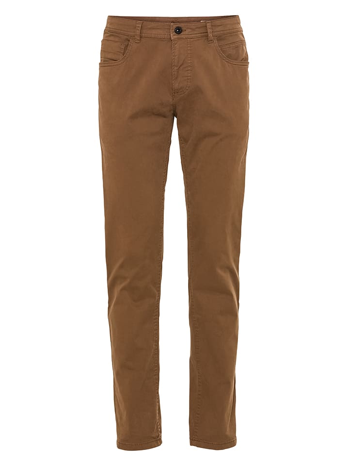 Spodnie w kolorze jasnobrązowym