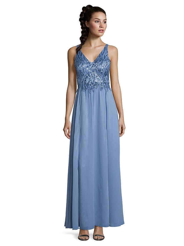 Sukienka w kolorze niebieskim