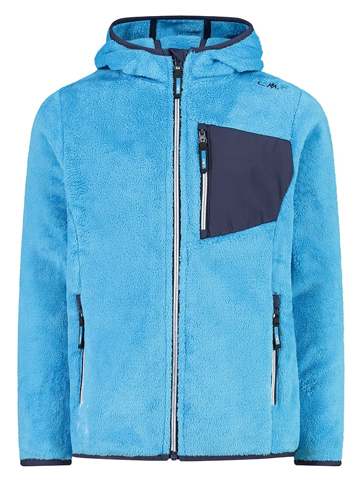 Kurtka polarowa w kolorze niebieskim