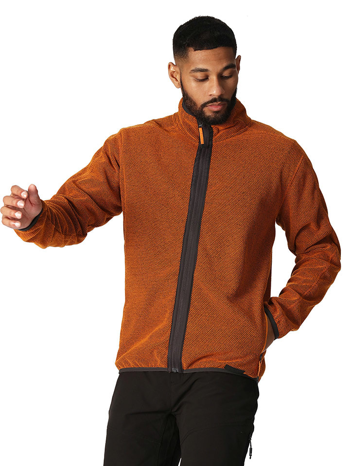 Regatta Kurtka polarowa "Kinwood" w kolorze pomarańczowym rozmiar: L