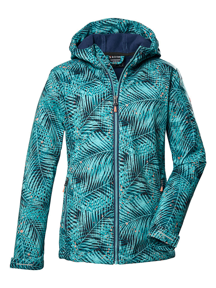 Killtec Kurtka softshellowa w kolorze turkusowym rozmiar: 176